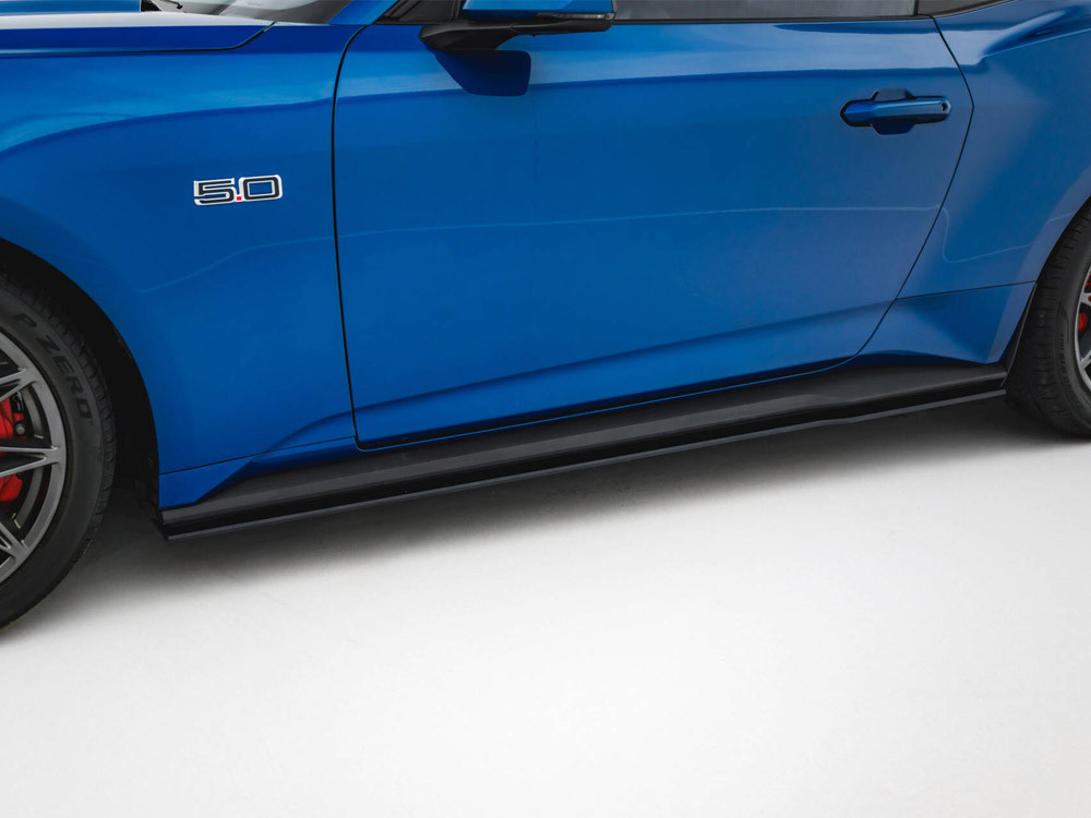 Maxton Street PRO Side Skirts Diffusers Ford Mustang GT Mk7