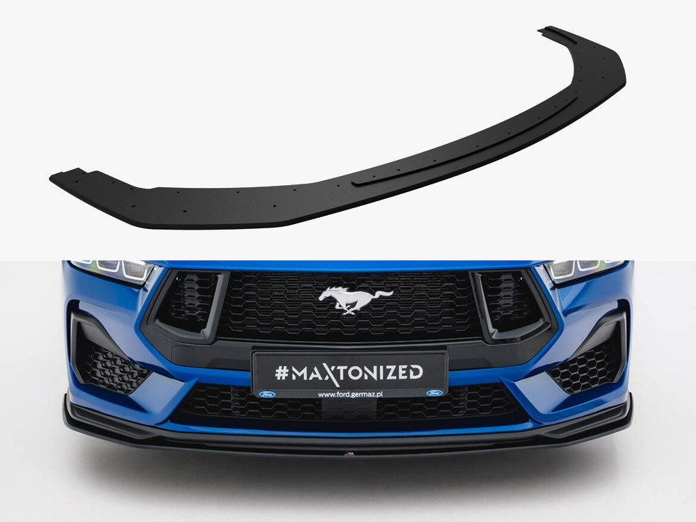 Maxton Street PRO Front Splitter Ford Mustang GT Mk7