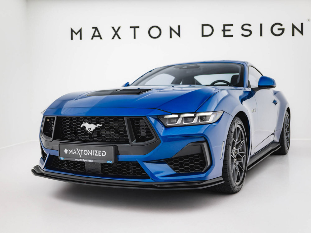 Maxton Street PRO Front Splitter Ford Mustang GT Mk7