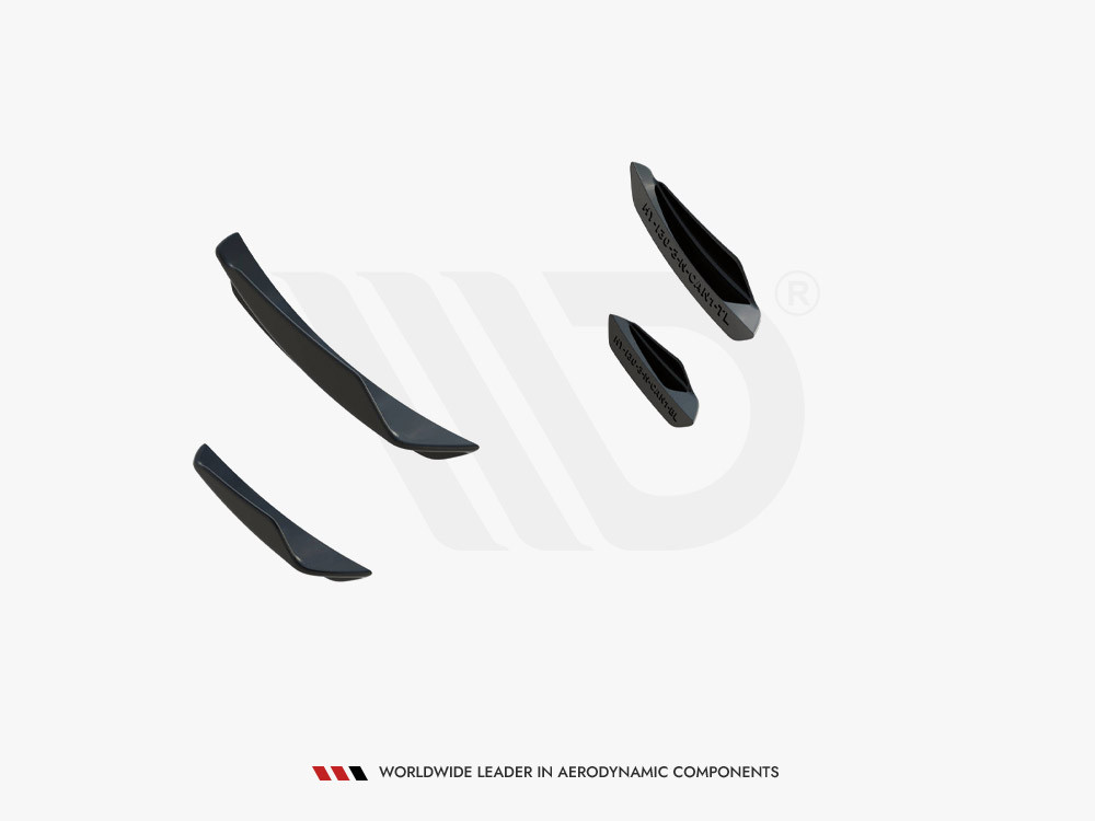 Maxton Front Bumper Wings (Canards) Hyundai I30 N Mk3