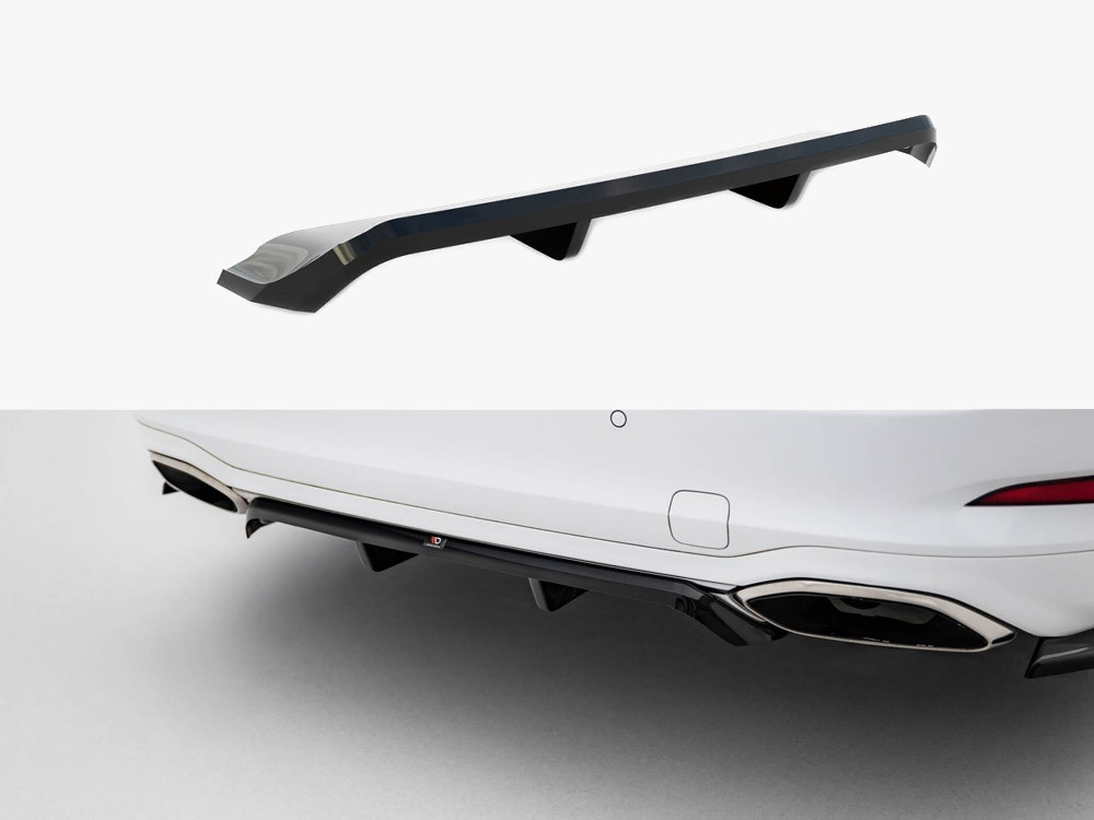 Maxton Rear Splitter (Vertical Bars) Ford Focus Vignale Estate Mk4