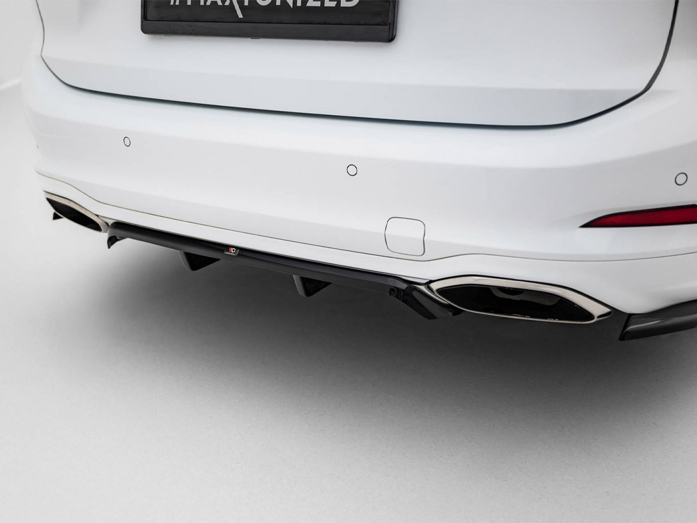 Maxton Rear Splitter (Vertical Bars) Ford Focus Vignale Estate Mk4