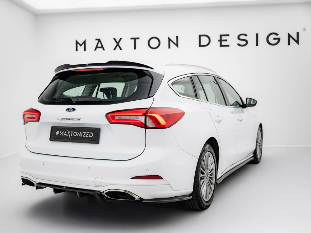 Maxton Rear Side Splitters Ford Focus Vignale Estate Mk4