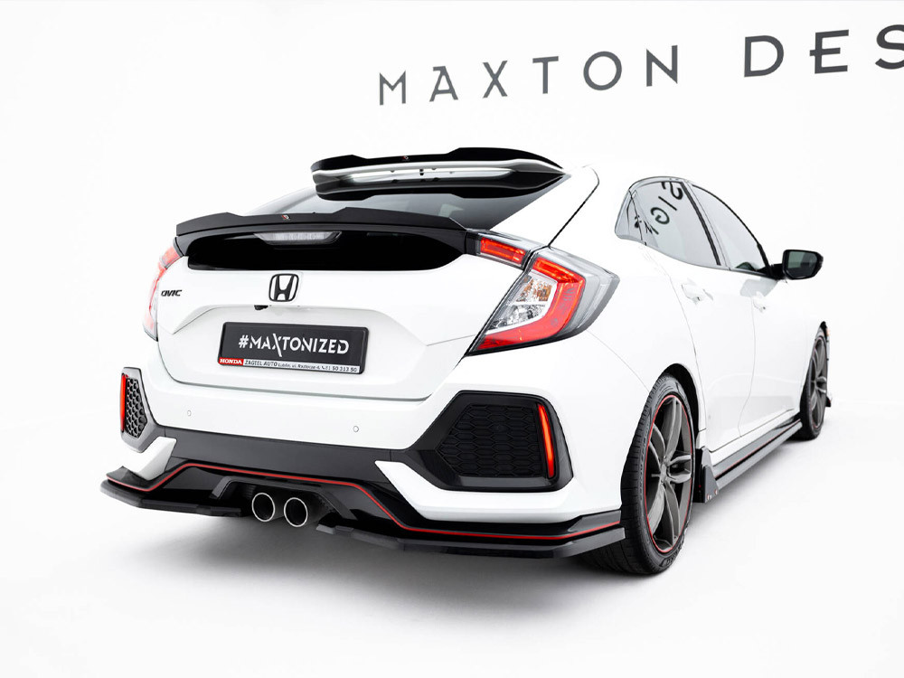 Maxton Rear Splitter Honda Civic Sport Mk10