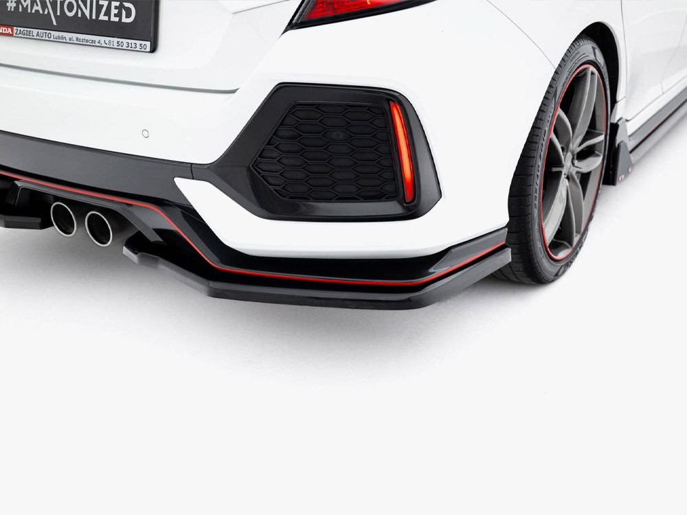 Maxton Rear Splitter Honda Civic Sport Mk10