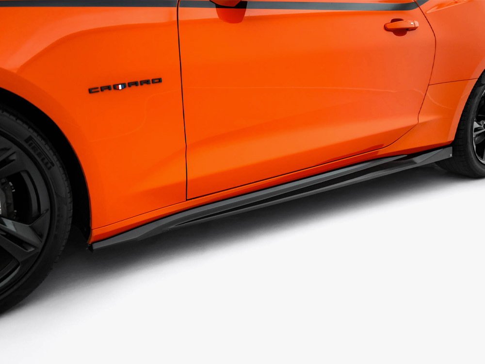 Maxton Side Skirts Diffusers V.2 Chevrolet Camaro SS Mk6 Facelift