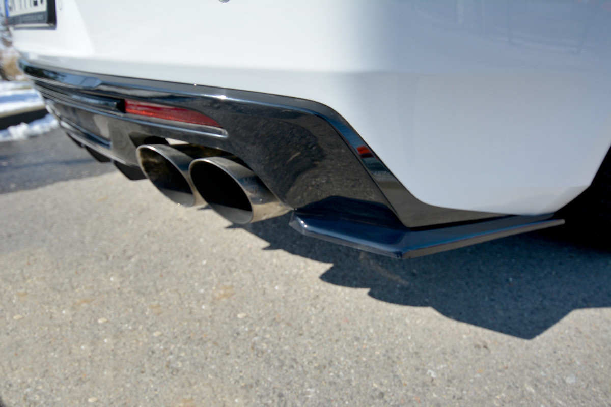 Maxton Rear Side Splitters Chevrolet Camaro 6TH-GEN. Phase-i 2SS Coupe (2016-18) - Carbon Look