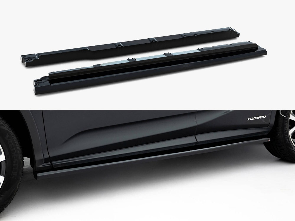 Maxton Side Skirts Diffusers V.2 Lexus RX Mk4 Facelift (version without OEM step rails)