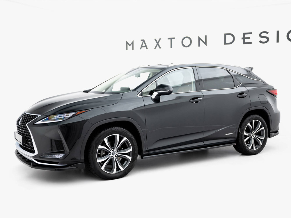 Maxton Side Skirts Diffusers V.2 Lexus RX Mk4 Facelift (version without OEM step rails)