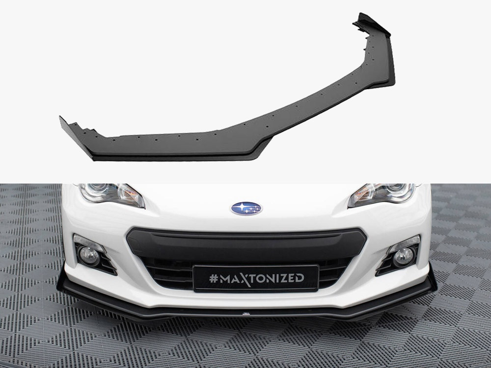 Maxton Street PRO Front Splitter V.1 + Flaps Subaru BRZ Mk1