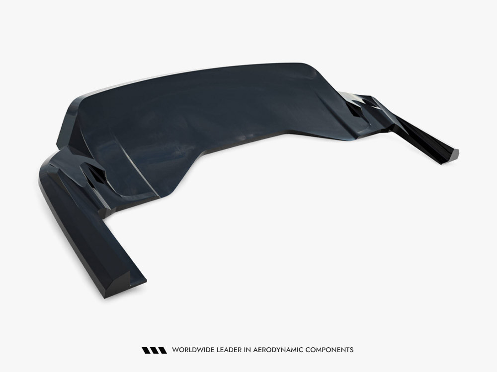 Maxton Rear Splitter (Vertical Bars) Porsche Taycan Turbo S Mk1 Maxton Rear Splitter (Vertical Bars) Porsche Taycan Turbo S Mk1