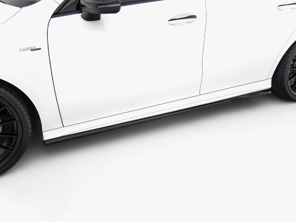 Maxton Side Skirts Diffusers Mercedes-AMG CLA 35 / 45 Coupe / Shooting Brake C118 Facelift / X118 Facelift