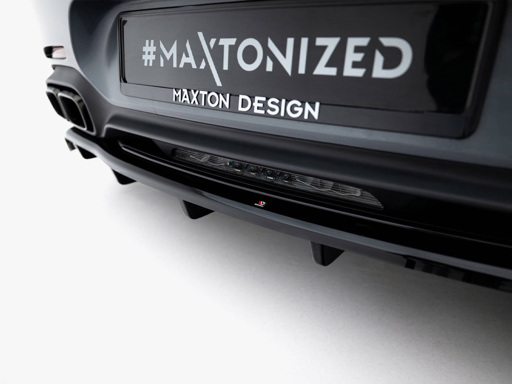 Maxton Rear Splitter (Vertical Bars) Mercedes-AMG GT C C190 Facelift
