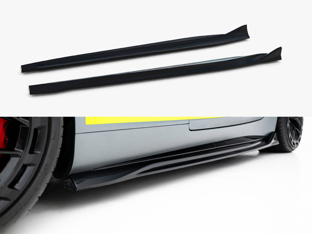 Maxton Side Skirts Diffusers Mercedes-AMG GT C C190 Facelift Maxton Side Skirts Diffusers Mercedes-AMG GT C C190 Facelift