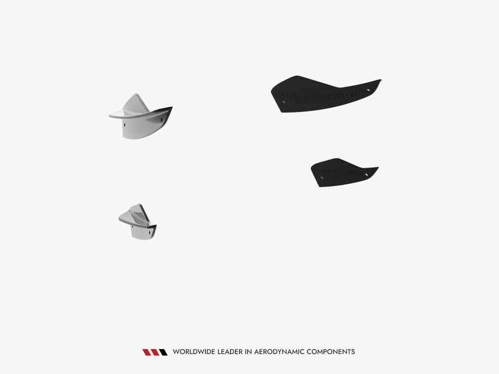 Maxton Front Bumper Wings (Canards) Hyundai Elantra N Mk7 Maxton Front Bumper Wings (Canards) Hyundai Elantra N Mk7