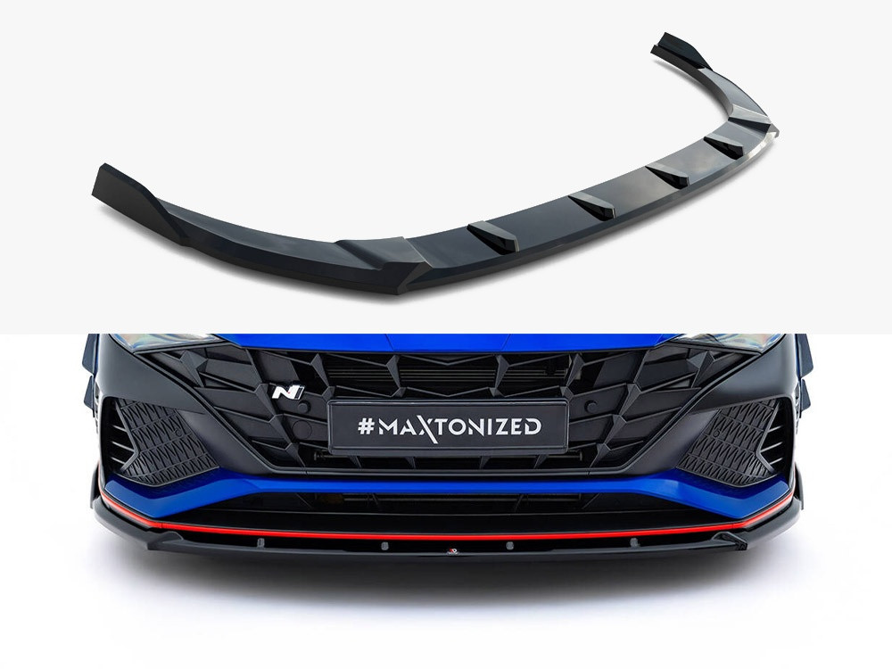Maxton Front Splitter V.2 Hyundai Elantra N Mk7 Maxton Front Splitter V.2 Hyundai Elantra N Mk7