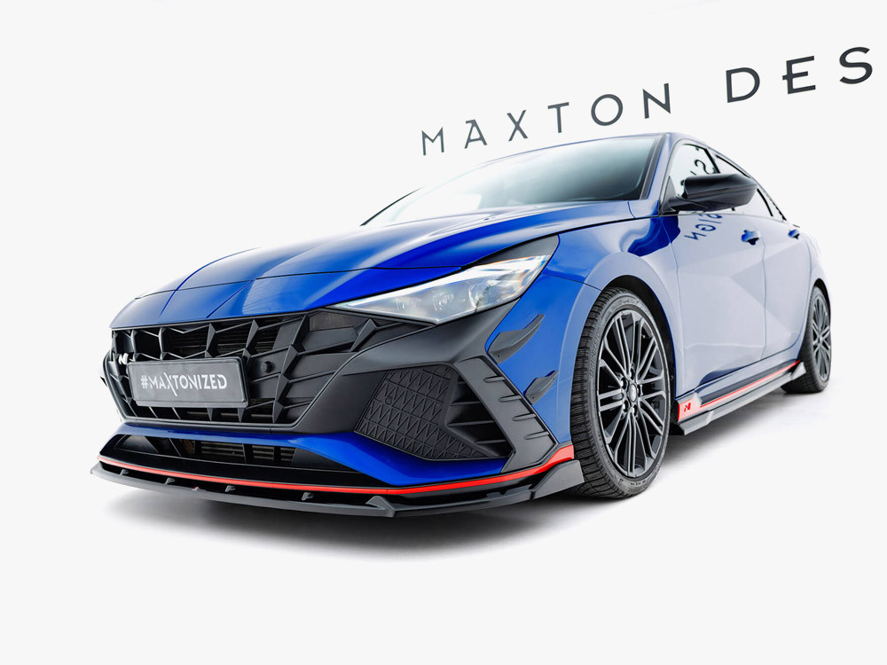 Maxton Front Splitter V.2 Hyundai Elantra N Mk7 Maxton Front Splitter V.2 Hyundai Elantra N Mk7