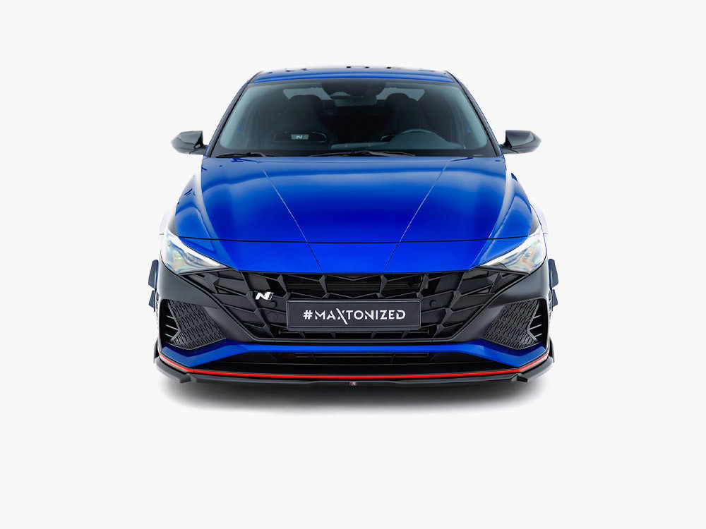 Maxton Front Splitter V.1 Hyundai Elantra N Mk7