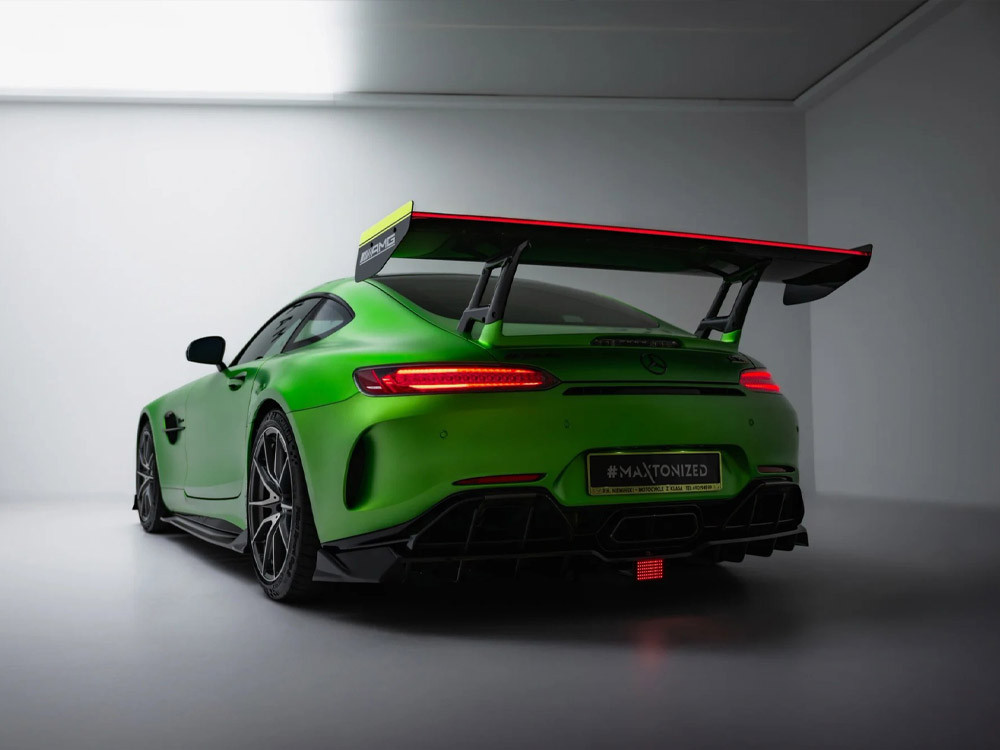 Maxton Carbon Spoiler + LED Mercedes-AMG GTR C190 Facelift