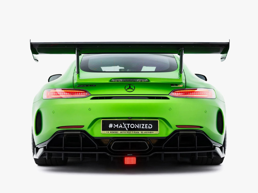 Maxton Carbon Spoiler + LED Mercedes-AMG GTR C190 Facelift