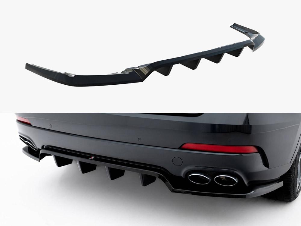 Maxton Rear Splitter (Vertical Bars) Maserati Levante GT Mk1 Facelift