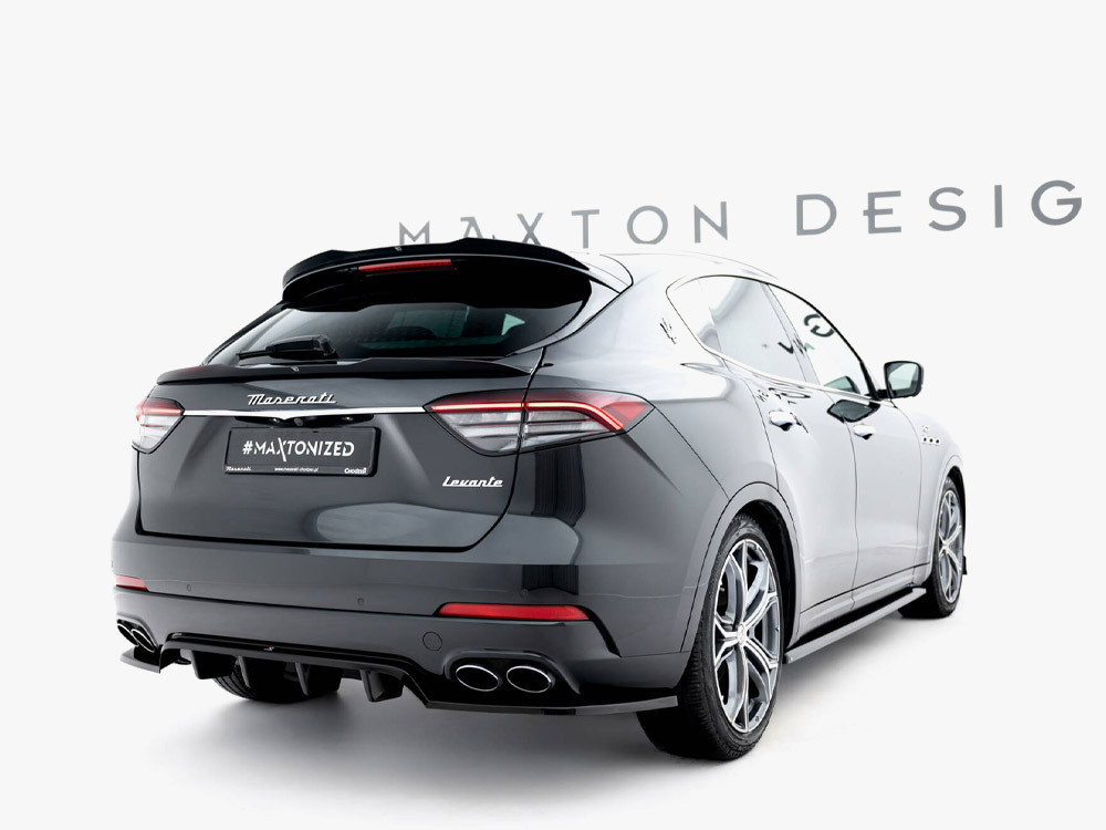 Maxton Upper Spoiler CAP Maserati Levante GT Mk1 Facelift Maxton Upper Spoiler CAP Maserati Levante GT Mk1 Facelift