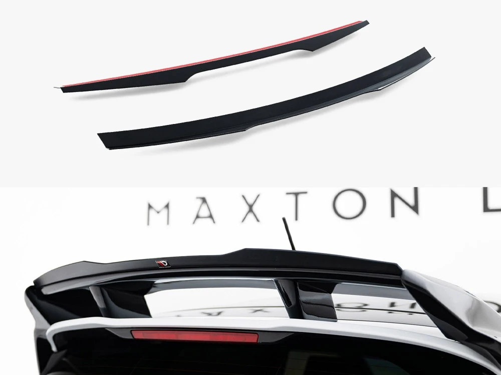 Maxton Spoiler CAP Ford Fiesta ST / ST-Line Mk8 / Mk8 Facelift (For Spoiler FO-FI-8-ST-FH1FP ) Maxton Spoiler CAP Ford Fiesta ST / ST-Line Mk8 / Mk8 Facelift (For Spoiler FO-FI-8-ST-FH1FP )