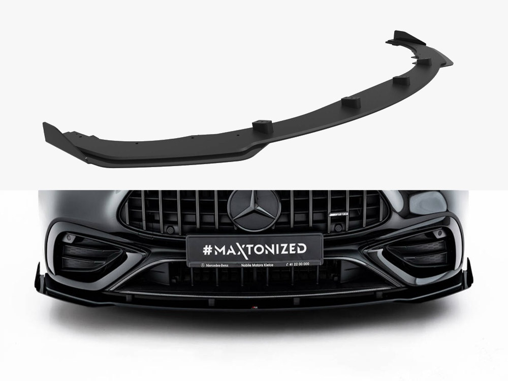 Maxton Street PRO Front Splitter + Flaps Mercedes-AMG CLE 53 C236