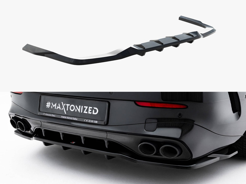 Maxton Rear Splitter (Vertical Bars) Mercedes-AMG CLE 53 C236