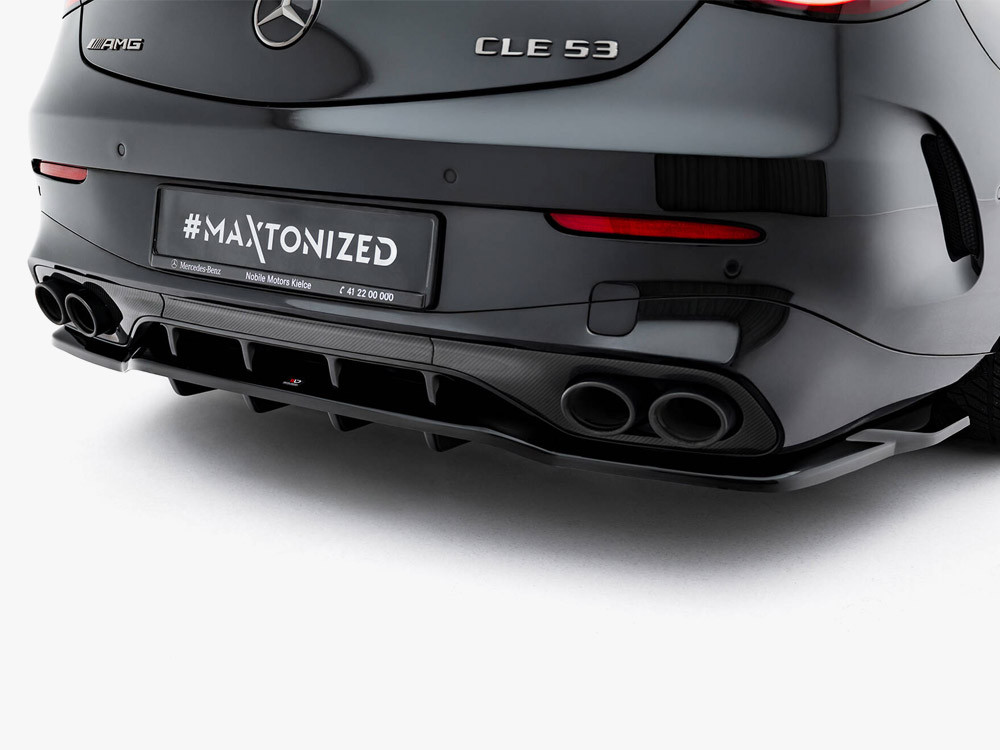 Maxton Rear Splitter (Vertical Bars) Mercedes-AMG CLE 53 C236