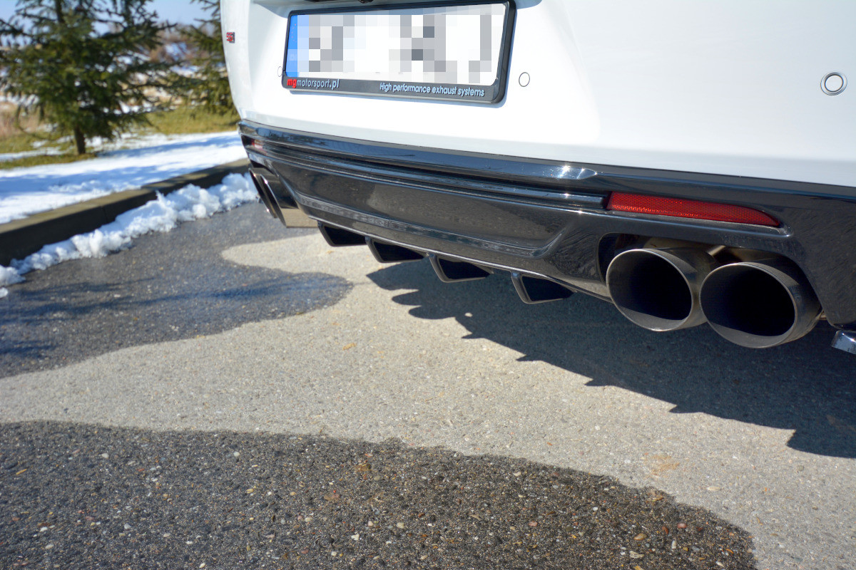 Maxton Rear Diffuser Chevrolet Camaro 6TH-GEN. Phase-i 2SS Coupe - Carbon Look Maxton Rear Diffuser Chevrolet Camaro 6TH-GEN. Phase-i 2SS Coupe - Carbon Look