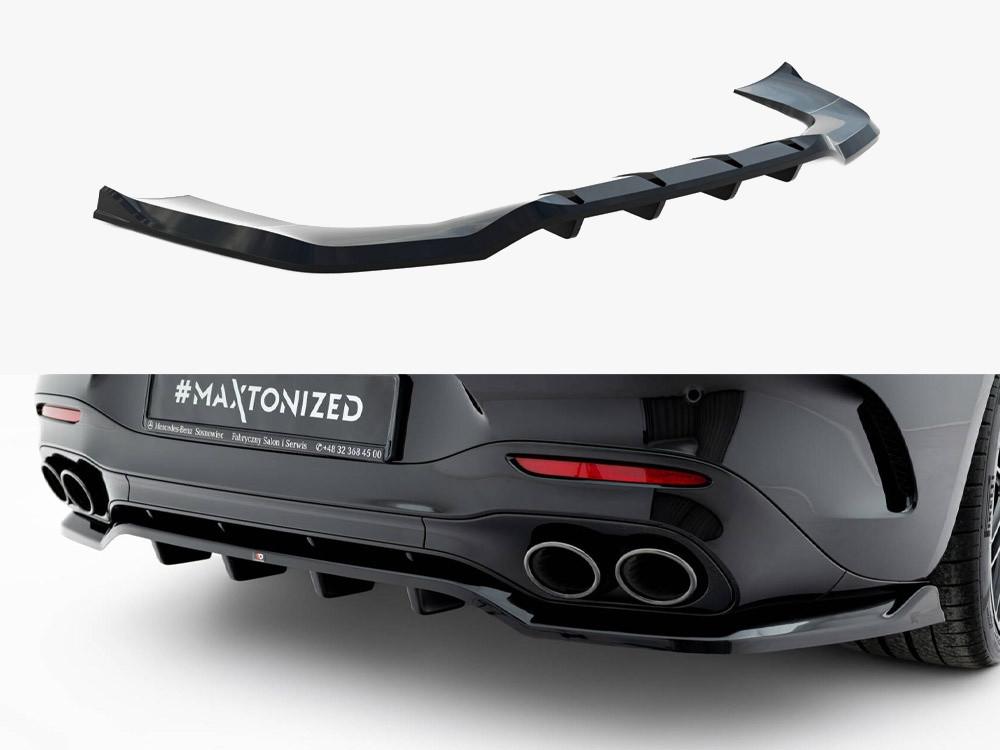 Maxton Rear Splitter (Vertical Bars) Mercedes-AMG SL 63 R232 Maxton Rear Splitter (Vertical Bars) Mercedes-AMG SL 63 R232
