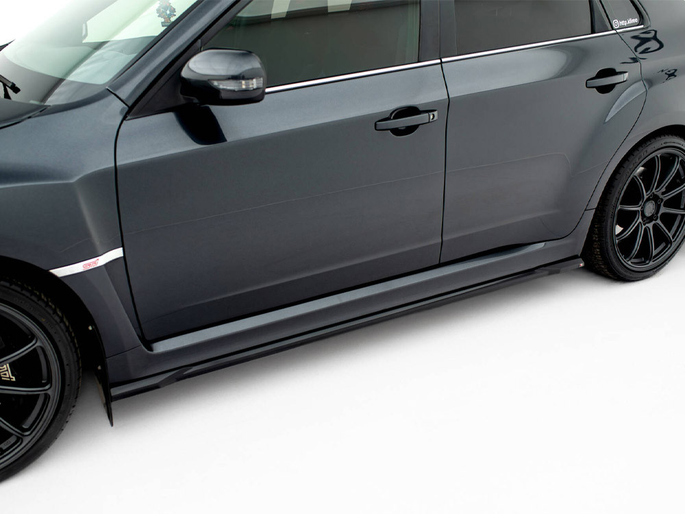 Maxton Side Skirts Diffusers V.2 Subaru Impreza WRX STI Mk3 Facelift