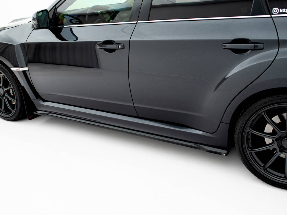 Maxton Side Skirts Diffusers V.2 Subaru Impreza WRX STI Mk3 Facelift