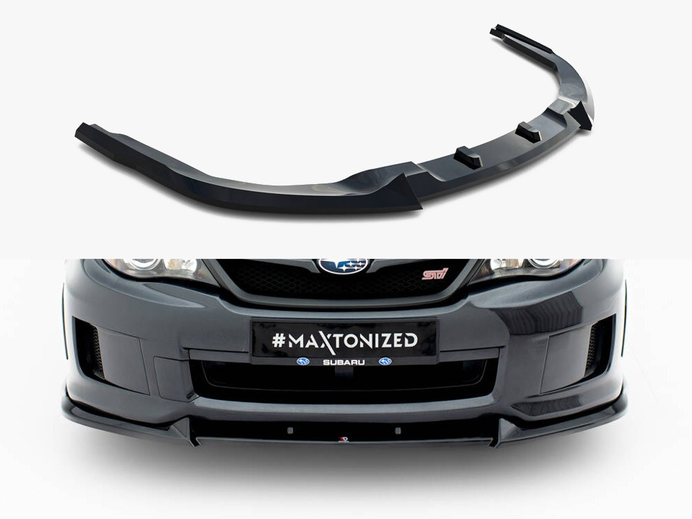 Maxton Front Splitter V.2 Subaru Impreza WRX STI Mk3 Facelift Maxton Front Splitter V.2 Subaru Impreza WRX STI Mk3 Facelift