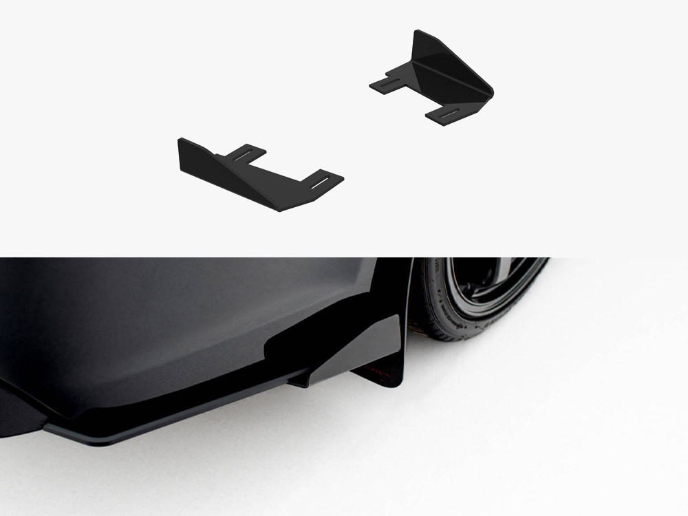 Maxton Rear Side Flaps Subaru Impreza WRX STI Mk3 Facelift