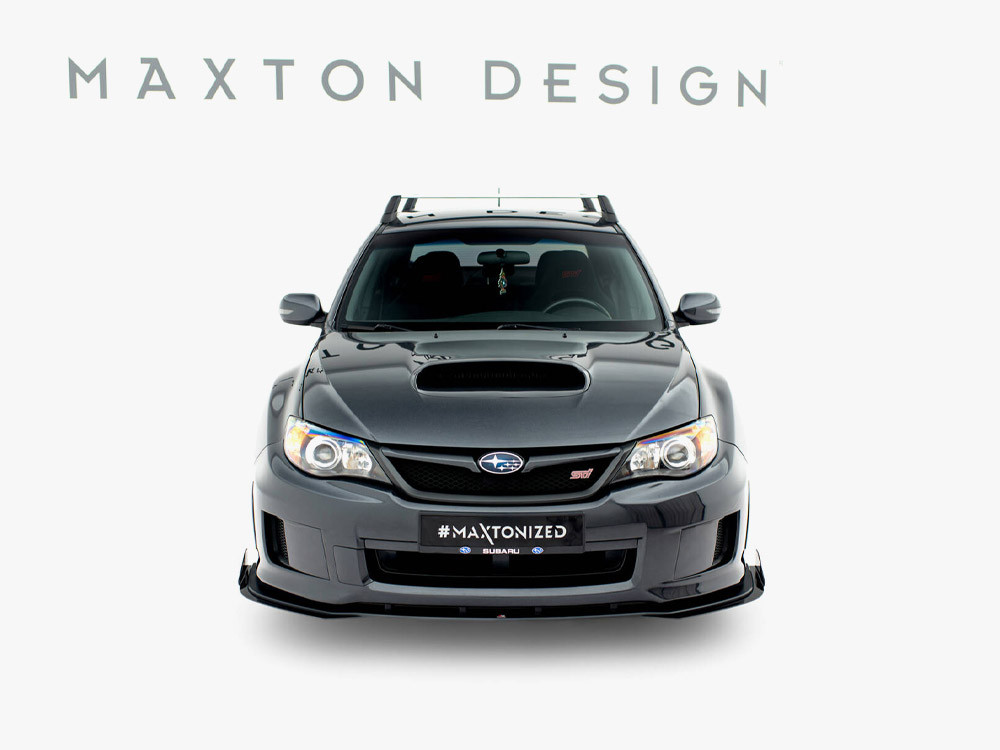 Maxton Front Flaps Subaru Impreza WRX STI Mk3 Facelift