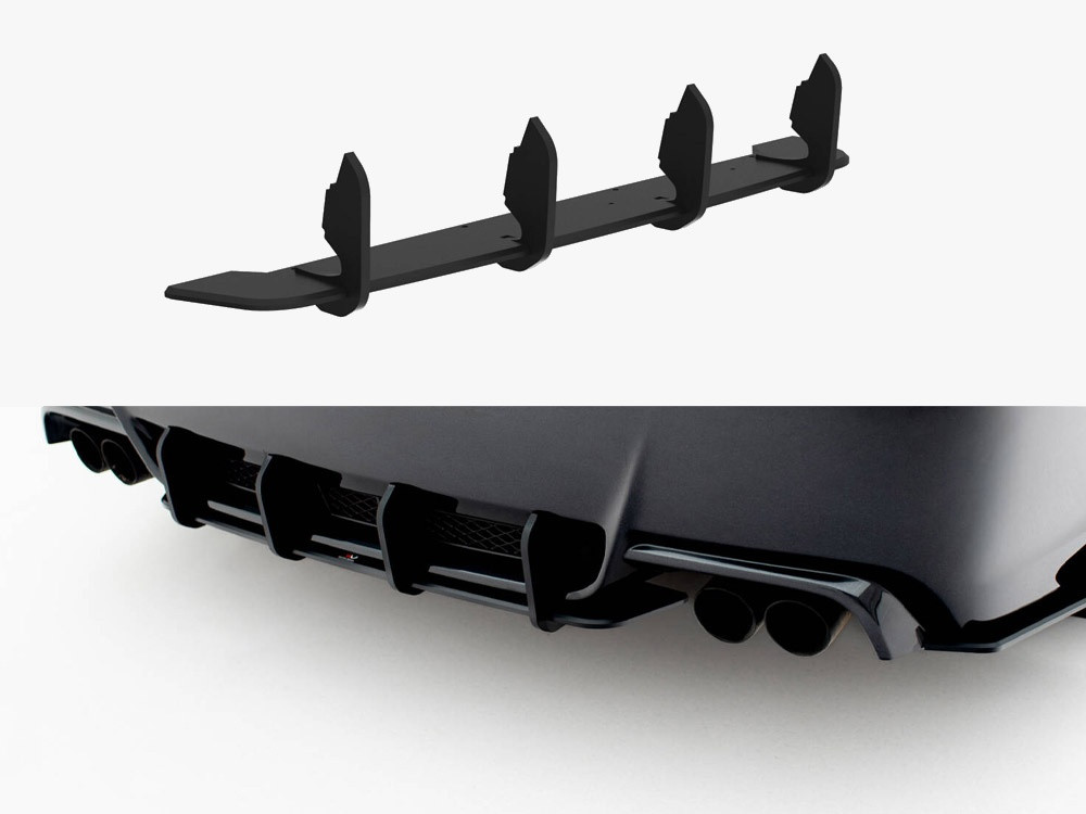 Maxton Street PRO Rear Diffuser Subaru Impreza WRX STI Mk3 Facelift