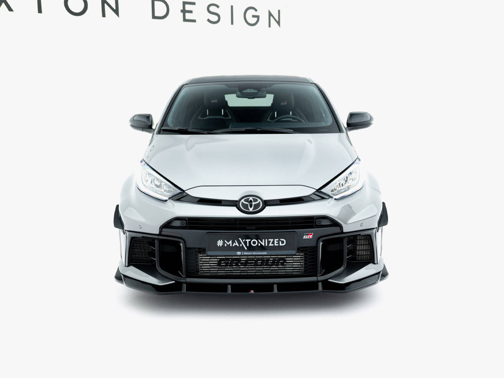 Maxton Front Splitter V.1 Toyota GR Yaris Mk4 Facelift Maxton Front Splitter V.1 Toyota GR Yaris Mk4 Facelift
