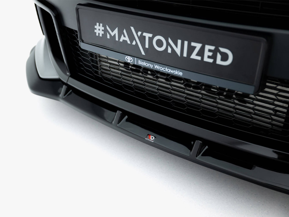 Maxton Front Splitter V.1 Toyota GR Yaris Mk4 Facelift Maxton Front Splitter V.1 Toyota GR Yaris Mk4 Facelift