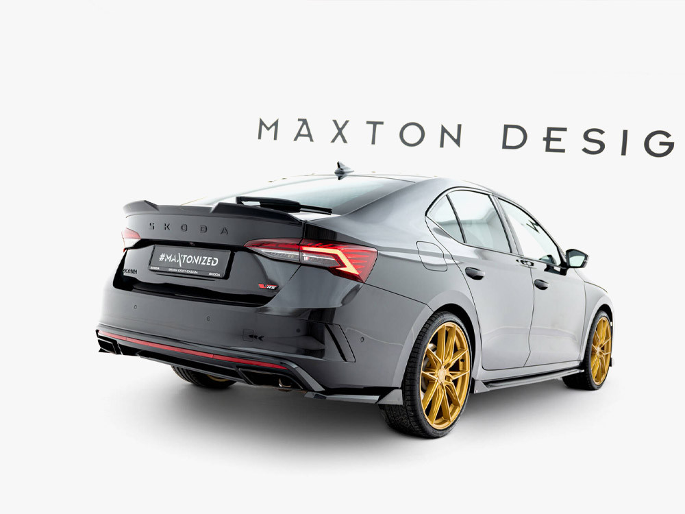 Maxton Rear Side Splitters V.6 Skoda Octavia RS Liftback / Estate Mk4 / Mk4 Facelift Maxton Rear Side Splitters V.6 Skoda Octavia RS Liftback / Estate Mk4 / Mk4 Facelift