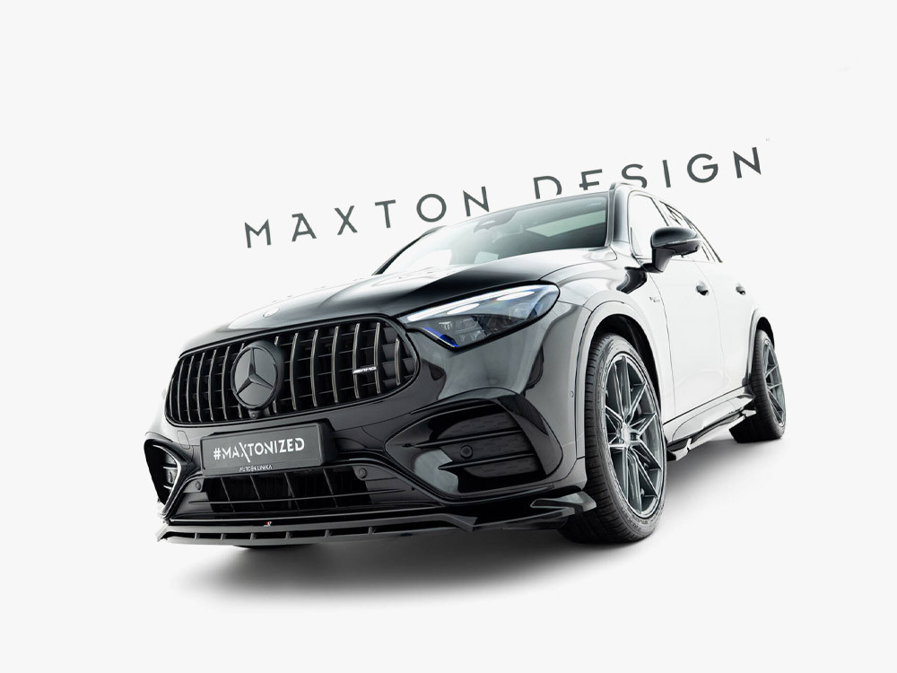 Maxton Front Splitter Mercedes-AMG GLC 43 X254 Maxton Front Splitter Mercedes-AMG GLC 43 X254