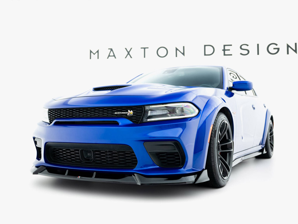 Maxton Front Splitter Dodge Charger RT Scat Pack Widebody Mk3 Facelift Maxton Front Splitter Dodge Charger RT Scat Pack Widebody Mk3 Facelift