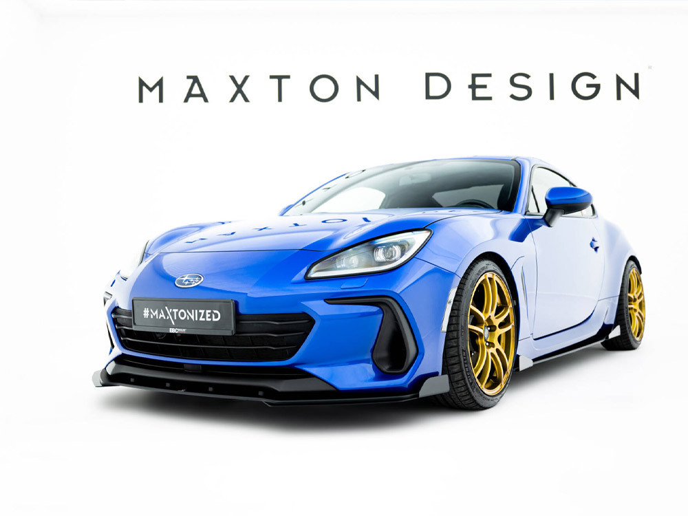 Maxton Street PRO Front Splitter + Flaps Subaru BRZ Mk2