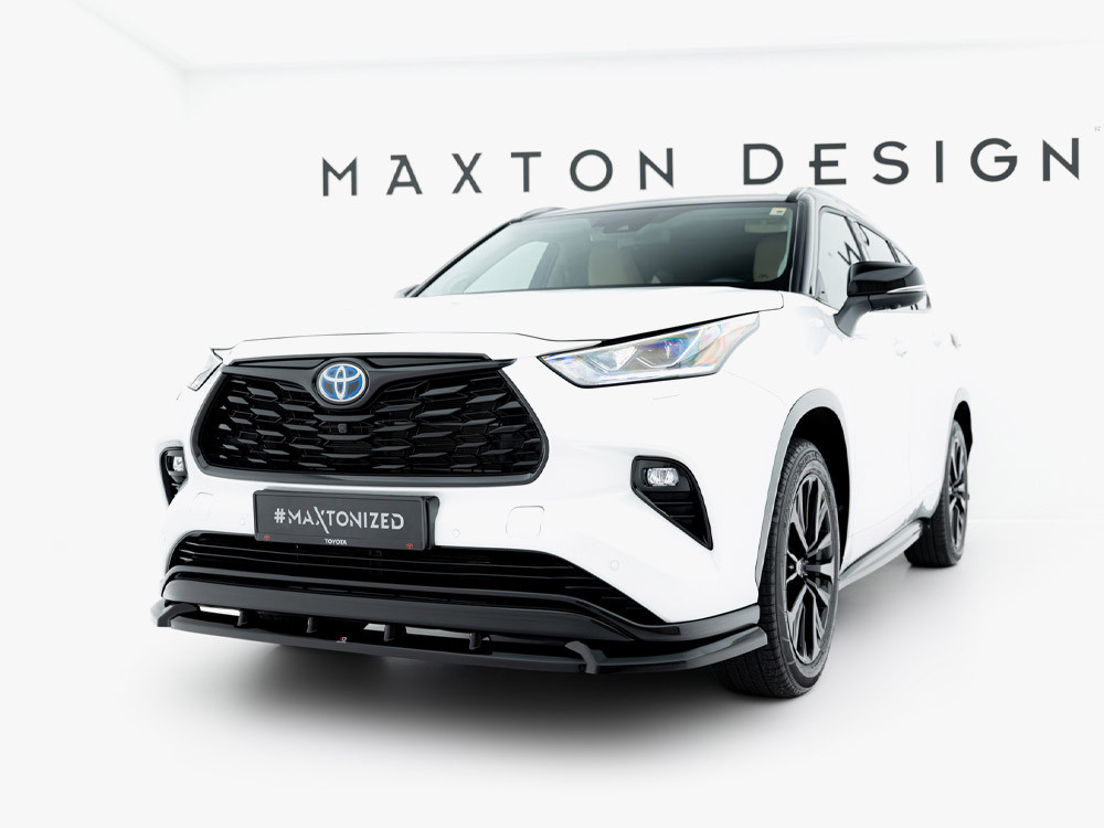 Maxton Front Splitter V.2 Toyota Highlander Mk4 Maxton Front Splitter V.2 Toyota Highlander Mk4