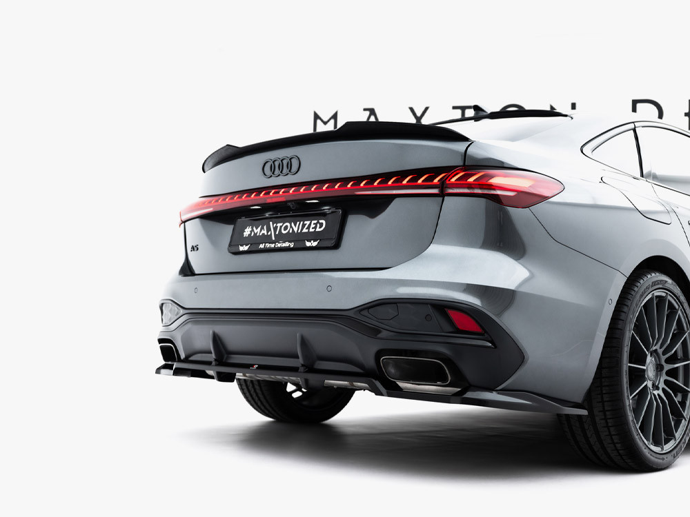 Maxton Rear Splitter (Vertical Bars) Audi A5 S-Line Sedan / Avant B10 Maxton Rear Splitter (Vertical Bars) Audi A5 S-Line Sedan / Avant B10