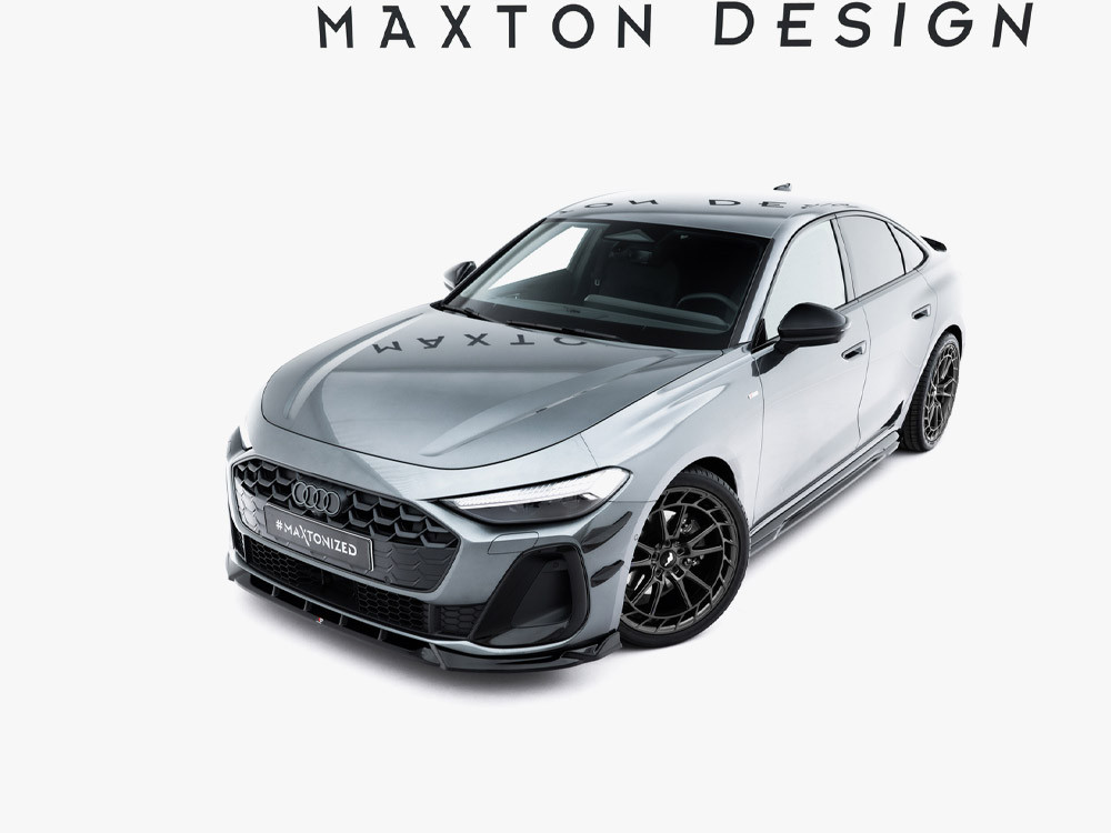 Maxton Front Splitter V.2 Audi A5 S-Line / S5 Sedan / Avant B10 Maxton Front Splitter V.2 Audi A5 S-Line / S5 Sedan / Avant B10