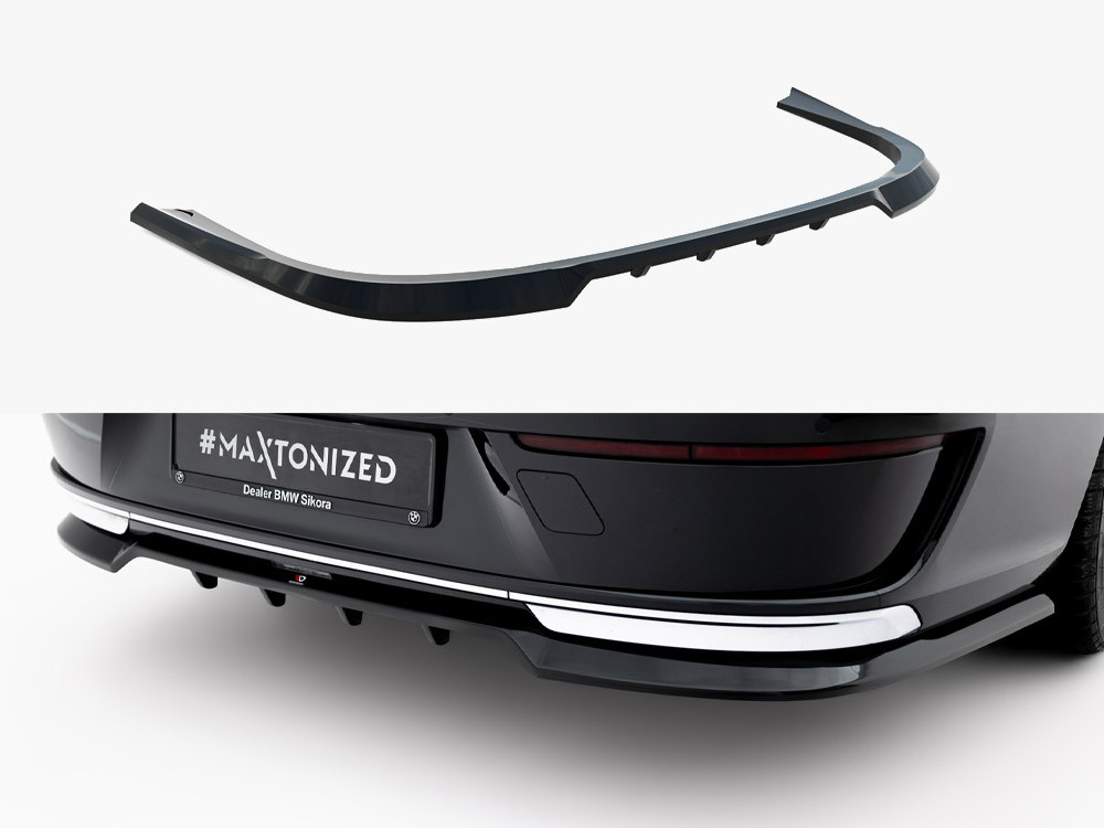 Maxton Rear Splitter (Vertical Bars) BMW 7 G70