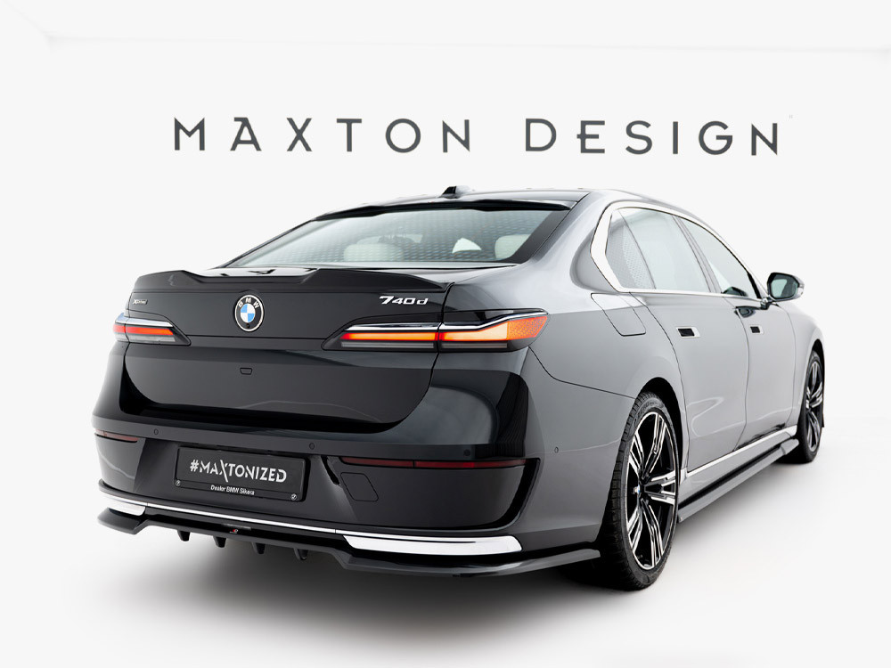 Maxton Rear Splitter (Vertical Bars) BMW 7 G70