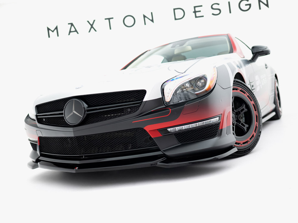 Maxton Front Splitter V.2 Mercedes-Benz SL 63 AMG R231 Maxton Front Splitter V.2 Mercedes-Benz SL 63 AMG R231